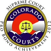 Pro Bono Achievement Seal Supreme Court of Colorado